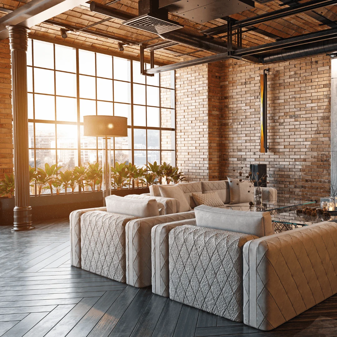 Contemporary Ceiling with Floating Center Panel and Cove Lights